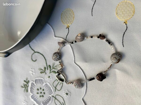 Bracelet de cheville - THE BEEEJOUX - Pierres et 🐚 – Image 2