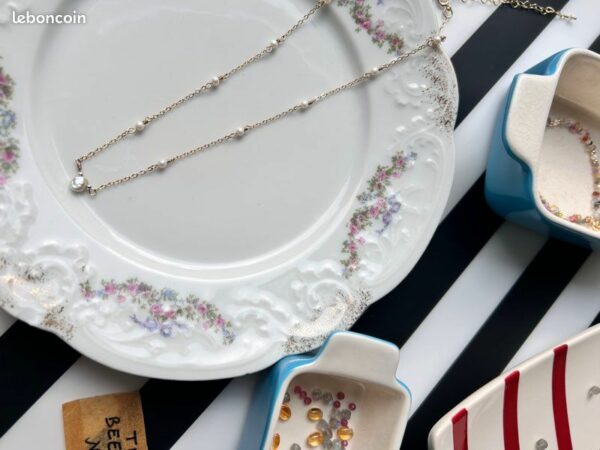 Collier - THE BEEJOUX - Perles OR