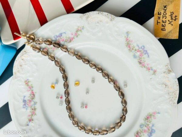 Collier - THE BEEJOUX - quartz fumé