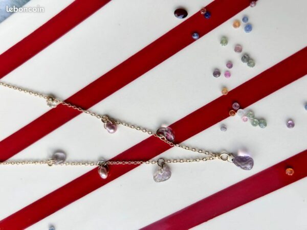 Collier avec pendants - THE BEEJOUX - pierreries OR perles – Image 3