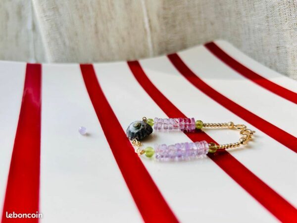 Bracelet - THE BEEJOUX - pierreries 🐚 OR – Image 3