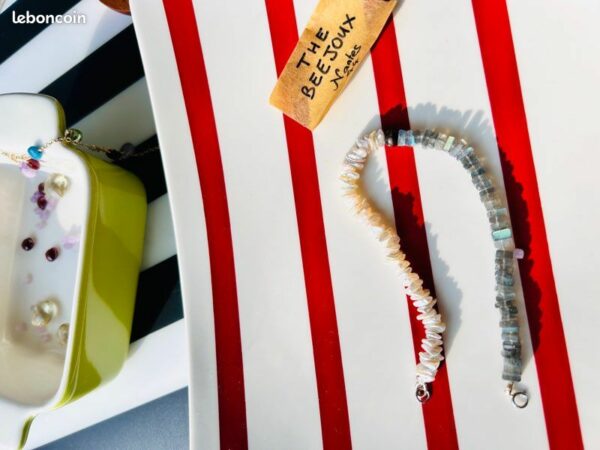 Bracelet - THE BEEJOUX - perle pierre de lune – Image 4